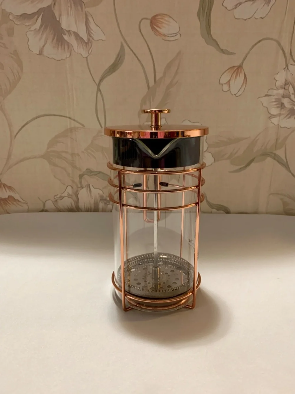 Cantankerous Chef Rose Gold / Copper Tone Caged French Press 32oz / 1000ml